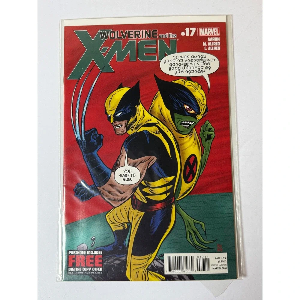 Wolverine and the X-Men 17 Marvel Comics 2012 Mike Allred Doop Jason Aaron Logan